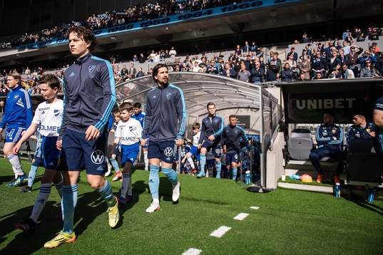 Djurgårdens Leo Cornic och Gustav Wikheim
