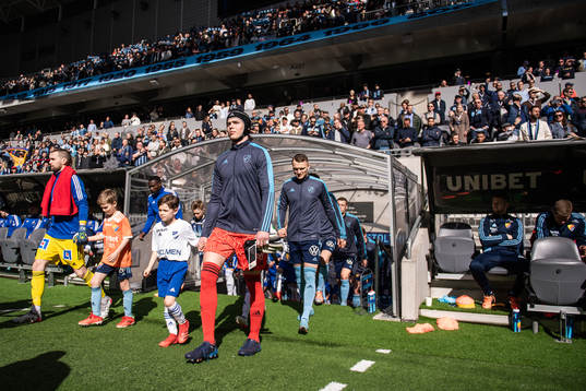 Djurgårdens målvakt Jacob Widell Zetterström
