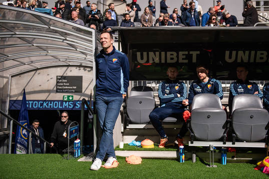 Djurgårdens tränare Kim Bergstrand