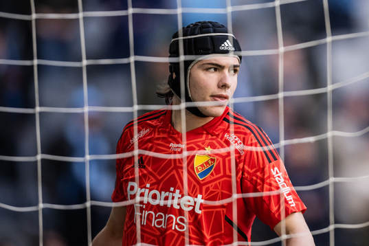Djurgårdens målvakt Jacob Widell Zetterström