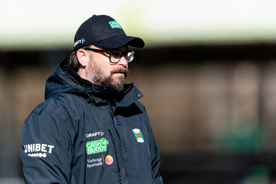 Varbergs tränare Joakim Persson