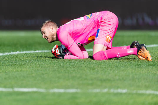 Varbergs målvakt Fredrik Andersson