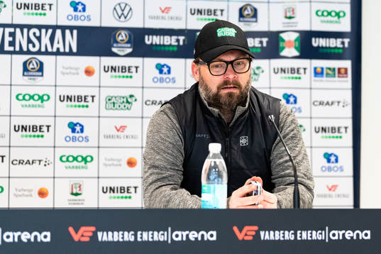 Varbergs tränare Joakim Persson