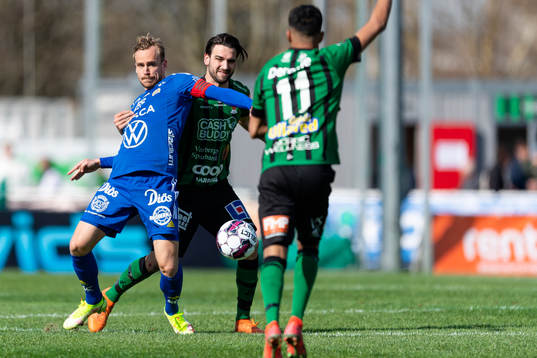 Sundsvalls Pontus Engblom och Varbergs Oliver Stanisic