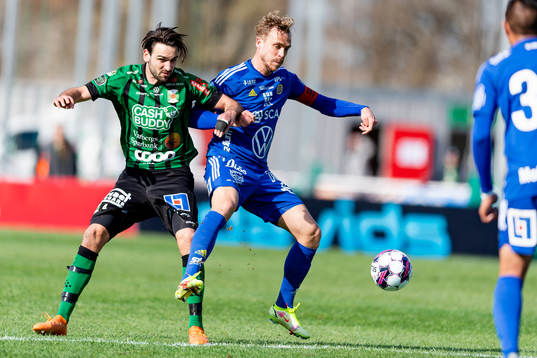 Varbergs Oliver Stanisic och Sundsvalls Pontus Engblom