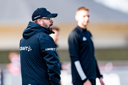 Varbergs tränare Joakim Persson