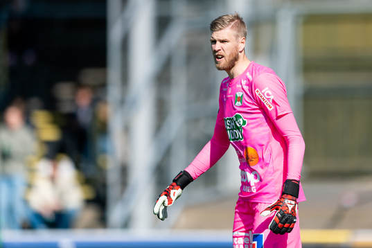 Varbergs målvakt Fredrik Andersson
