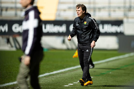 GAIS tränare Fredrik Holmberg