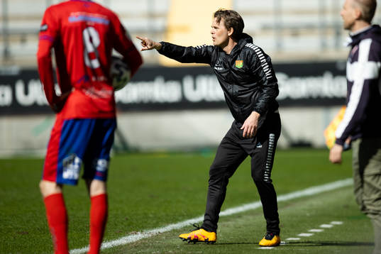GAIS tränare Fredrik Holmberg