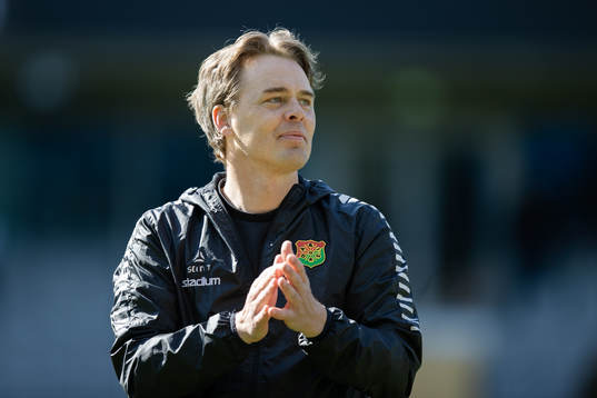 GAIS tränare Fredrik Holmberg