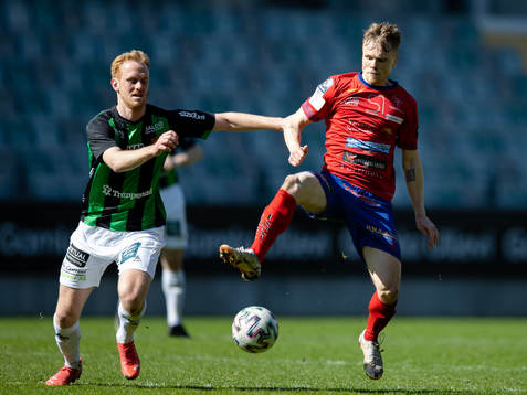 GAIS Viktor Krüger och Tvååkers Isak Petersson