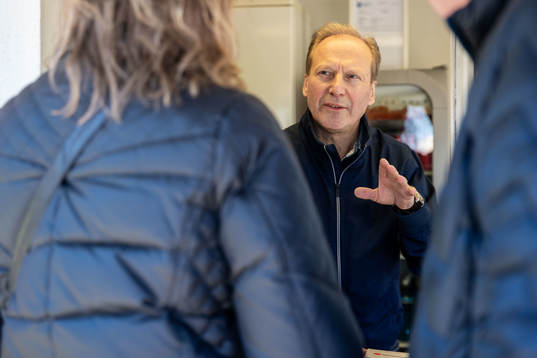Strövelstorps ordförande Mikael Olsson