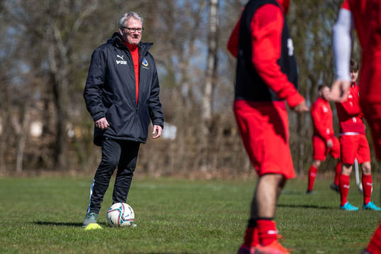 Tränare Göran Lendrén