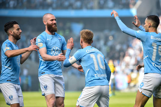 Malmö FFs Erdal Rakip , Jo Inge Berget, Anders