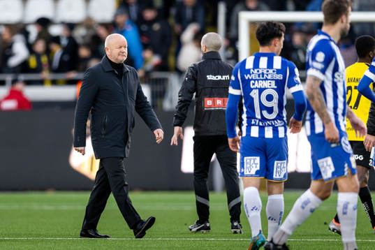 Häckens tränare Per-Mathias Høgmo deppar