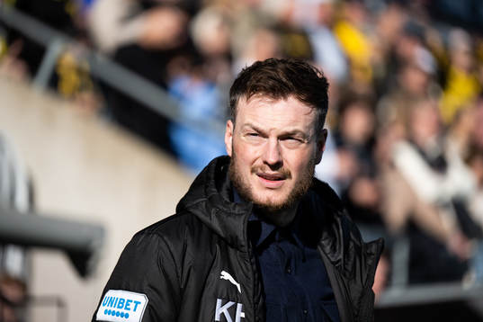 Värnamos tränare Kim Hellberg