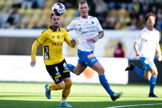 Elfsborgs Rasmus Alm och Värnamos Victor Eriksson