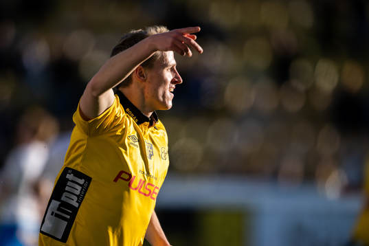 Elfsborgs Jeppe Møldrup Okkels jublar