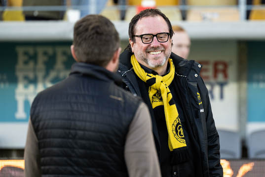 Elfsborgs ordförande Sune Lundqvist är glad