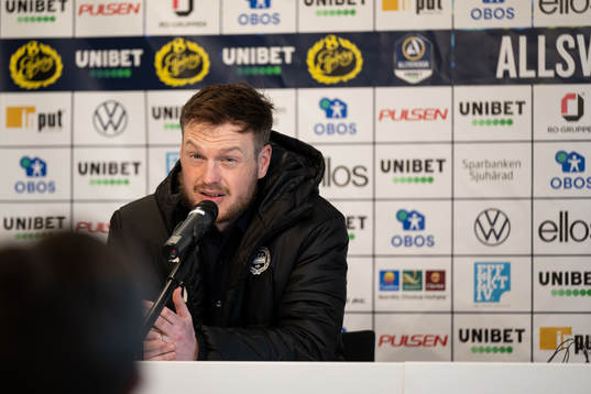 Värnamos tränare Kim Hellberg