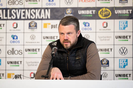 Elfsborgs manager Jimmy Thelin