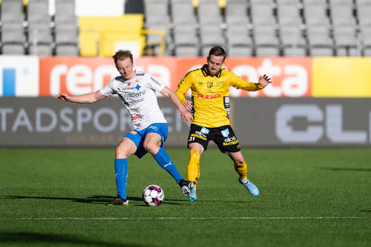 Värnamos Francis de Vries och Elfsborgs Rasmus Alm