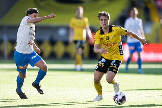 Värnamos Charlie Vindehall och Elfsborgs Oliver Zandén