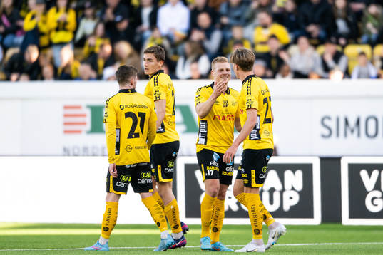Elfsborgs Per Frick och Noah Söderberg