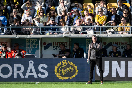 Elfsborgs manager Jimmy Thelin