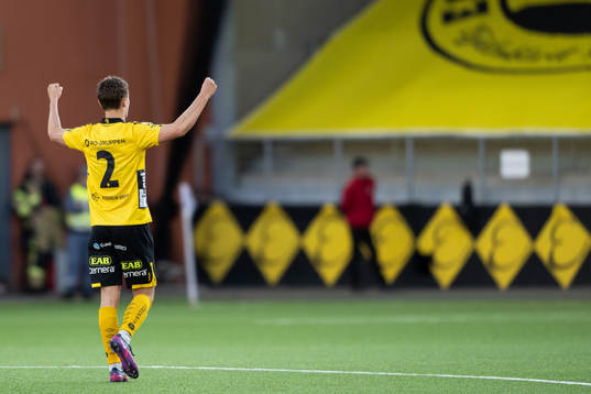 Elfsborgs Gustaf Lagerbielke jublar