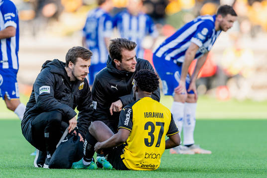 Häckens Ibrahim Sadiq med skada