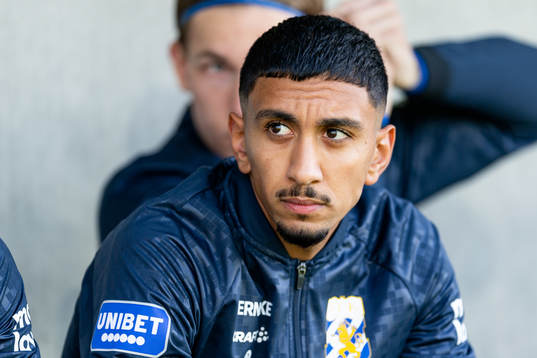 IFK Göteborgs Amir Al-Ammari på bänken före