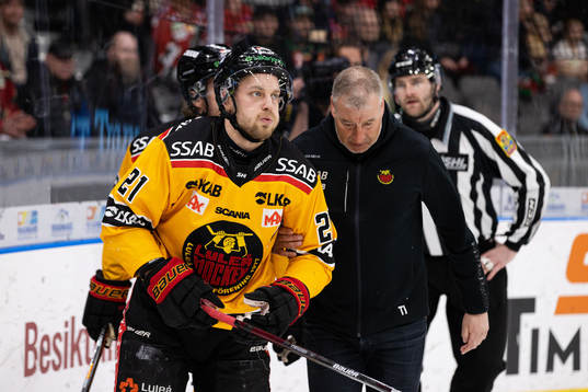 Luleås Juhani Tyrväinen har ont