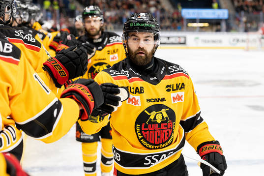 Luleås Jack Connolly jublar
