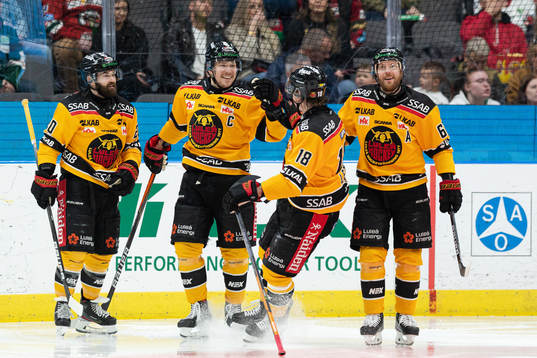 Luleås Jack Connolly, Erik Gustafsson, Sami Lepistö och