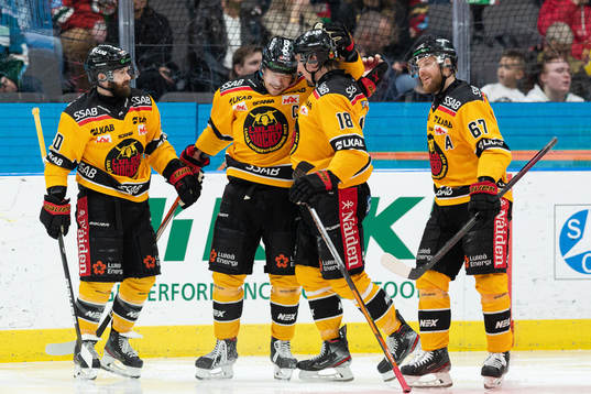 Luleås Jack Connolly, Erik Gustafsson, Sami Lepistö och