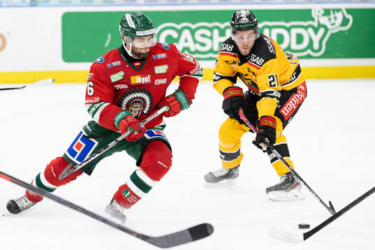 Frölundas Stefan Elliot och Luleås Juhani Tyrväinen