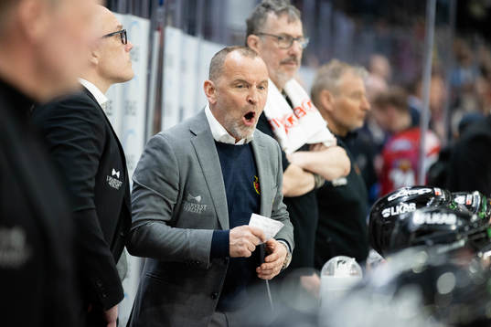 Luleås  tränare Thomas Berglund