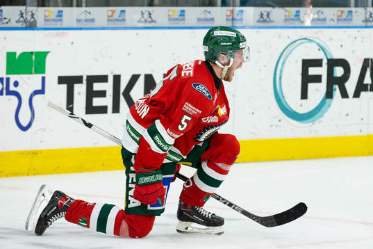 Frölundas Filip Johansson jublar