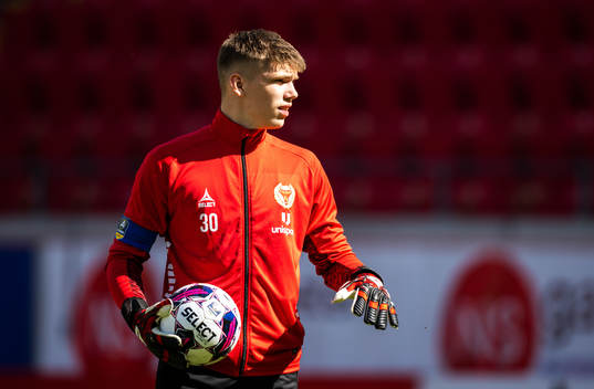 Kalmars målvakt Jakob Kindberg