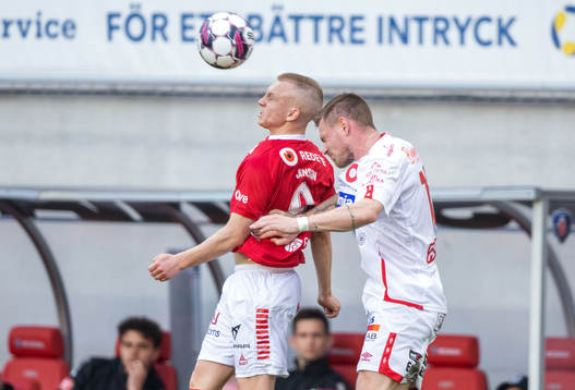 Kalmars Isak Jansson och Degerfors Rasmus Örqvist