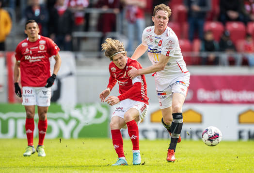 Kalmars Oliver Berg och Degerfors Adam Carlén