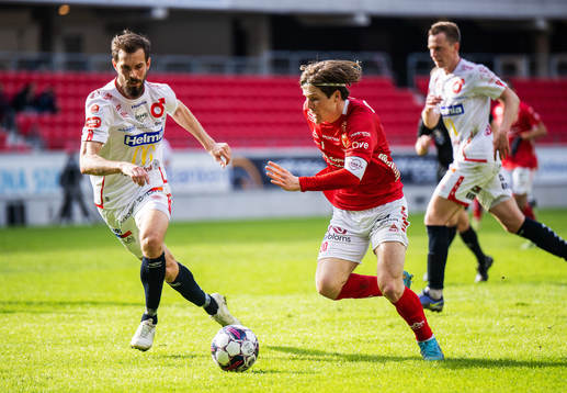 Degerfors Sean Sabetkar och Kalmars Oliver Berg