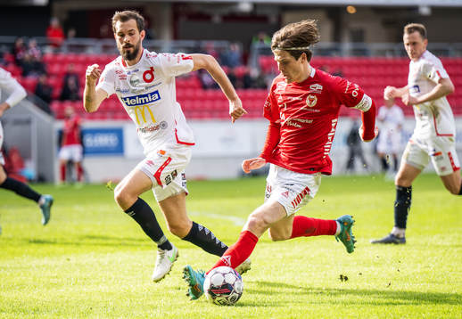 Degerfors Sean Sabetkar och Kalmars Oliver Berg