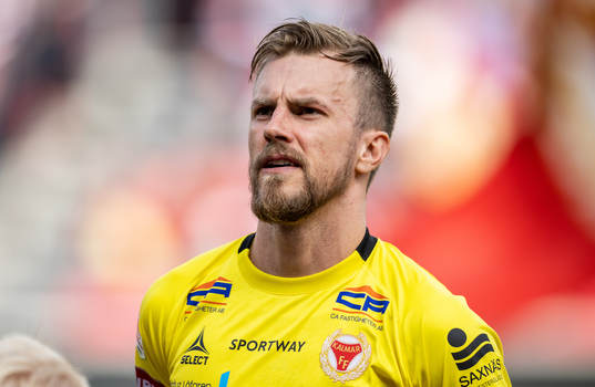 Kalmars målvakt Ricardo Friedrich