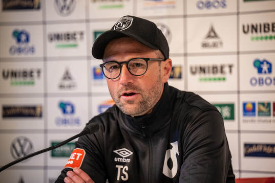Degerfors tränare Tobias Solberg