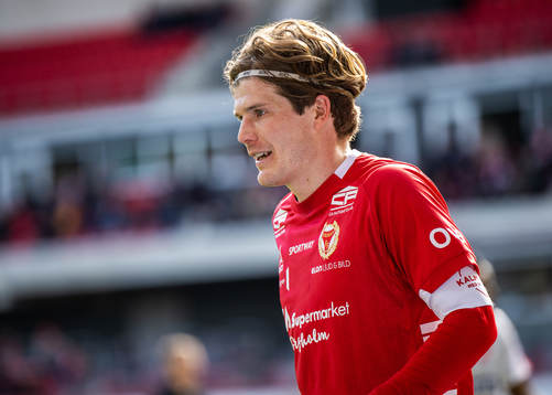 Kalmars Oliver Berg jublar