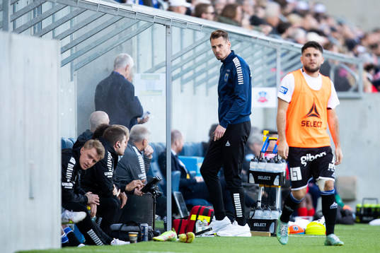 Sirius tränare Daniel Bäckström