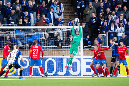 Helsingborgs målvakt Kalle Joelsson