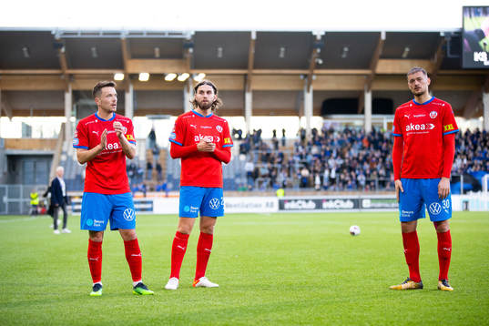 Helsingborgs Viljormur Davidsen, Ali Suljic, Albert Ejupi